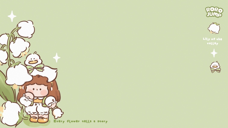 hình nền powerpoint màu xanh lá cây nhạt hình 4