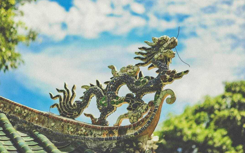 Hình nền rồng phong cách truyền thống 1