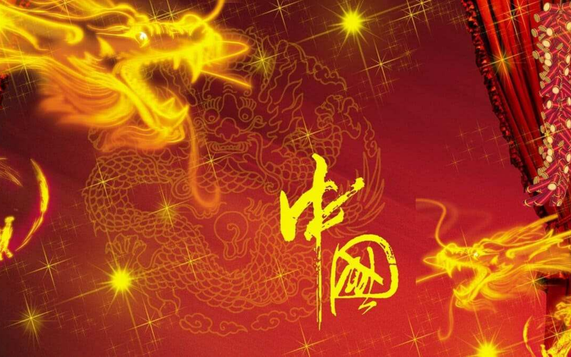 Hình nền rồng phong cách truyền thống 2