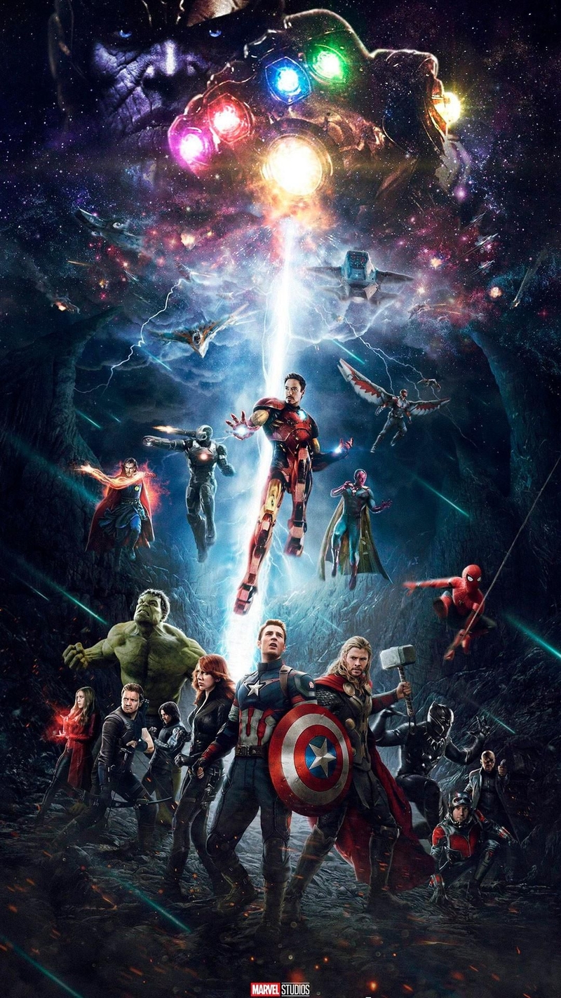 Hình nền Avengers mạnh mẽ và đầy kịch tính hình 2