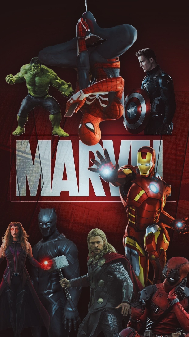 Hình nền Avengers mạnh mẽ và đầy kịch tính hình 3