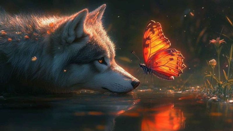 Hình nền sói ảnh 38