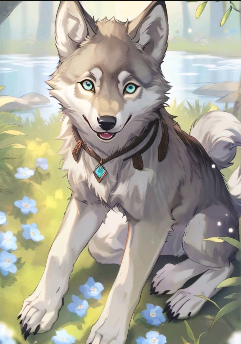 hình nền sói cô độc hình 12