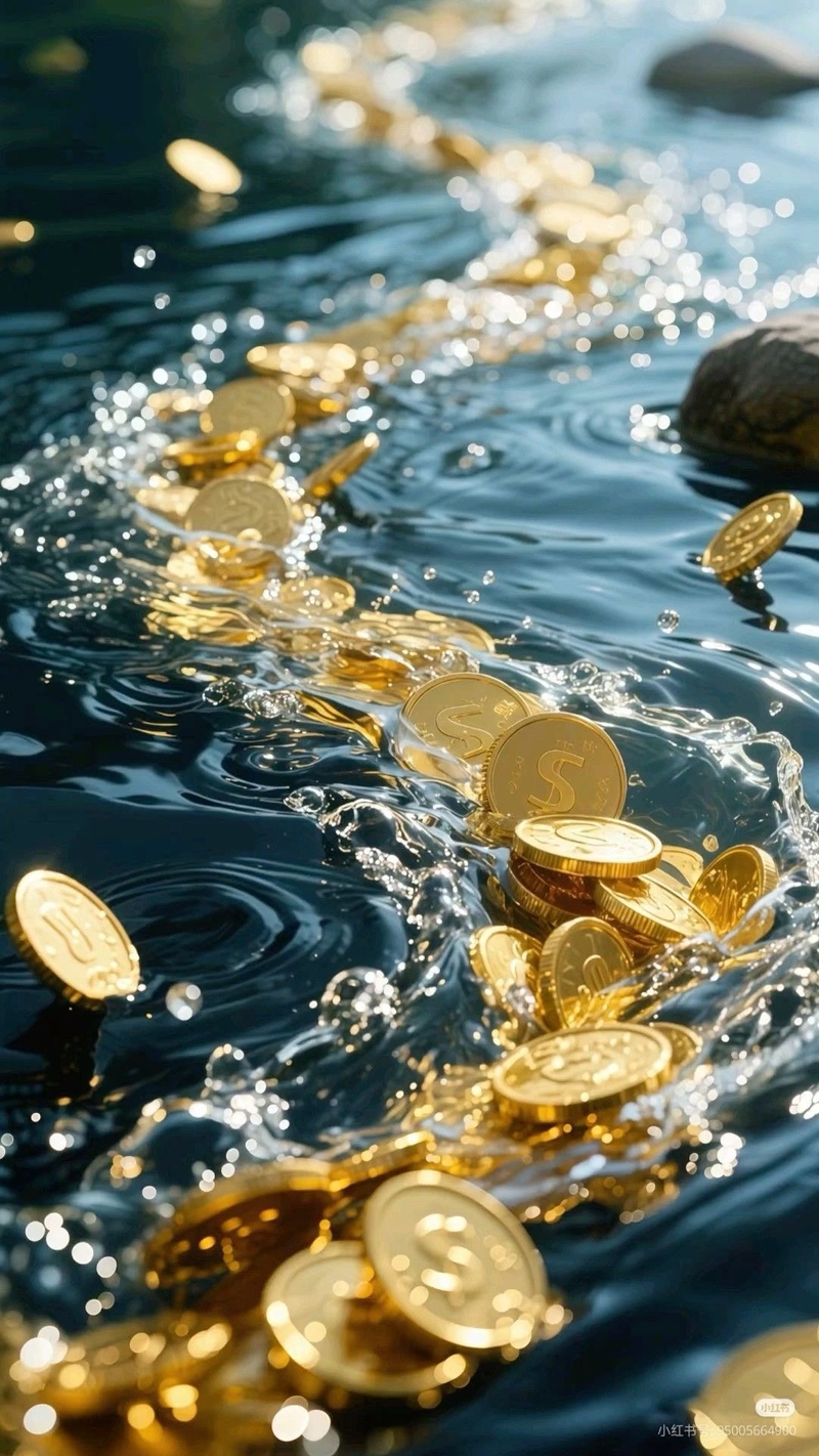 hình nền thu hút tiền bạc mệnh thủy hình 9