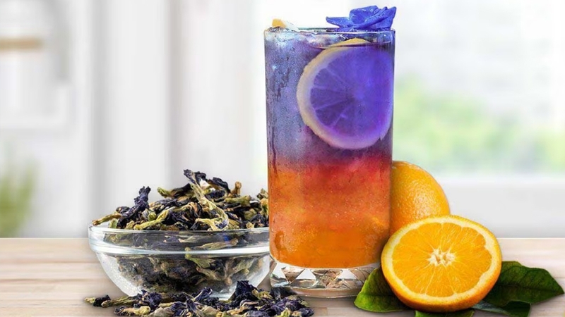 Trà hoa đậu biếc thanh mát