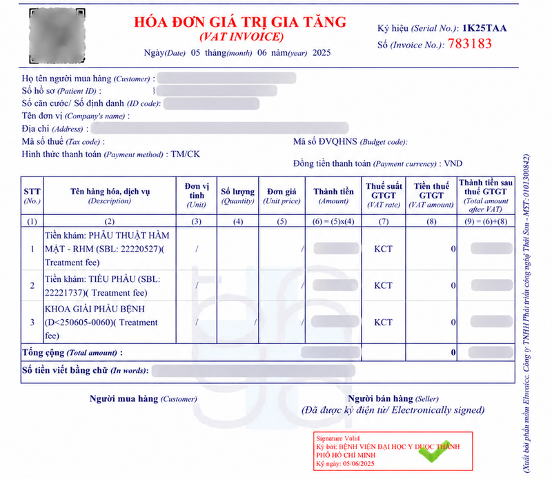 Hóa đơn điện tử có chữ ký xác nhận