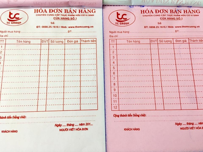 hoa don ban hang