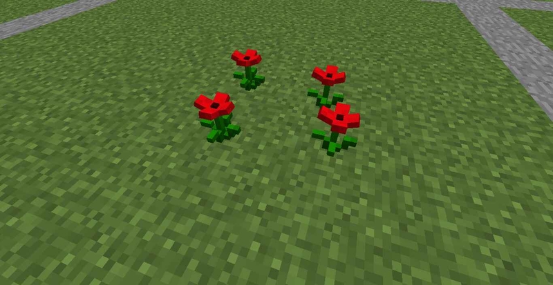 hoa Minecraft hình 3