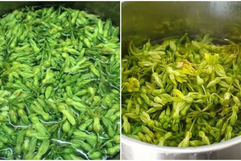 Sơ chế hoa thiên lý