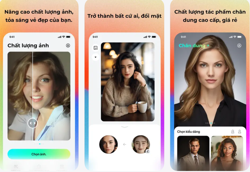 Top ứng dụng hoán đổi khuôn mặt bằng AI - pica ai