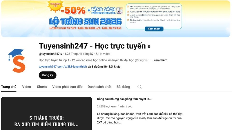 Học hè qua YouTube có hiệu quả không? 5