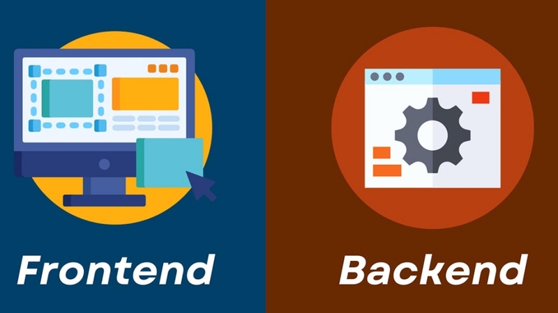 Công việc thường sẽ chia thành lập trình Front-end và Back-end