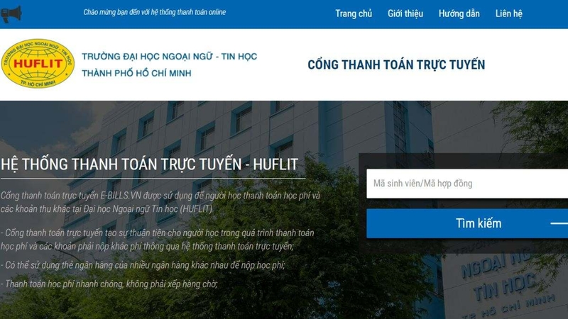 Học phí HUFLIT 2