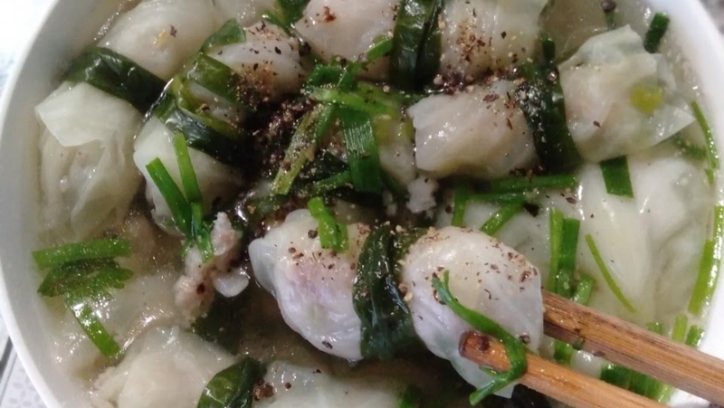 canh bap cai cuon thit