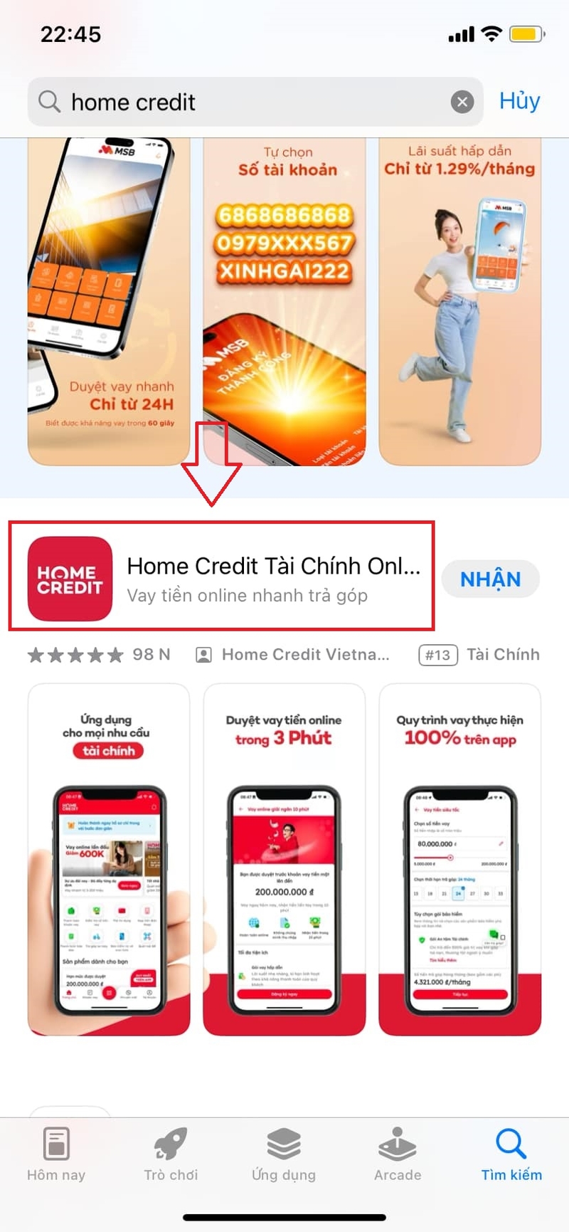 home credit hình 13