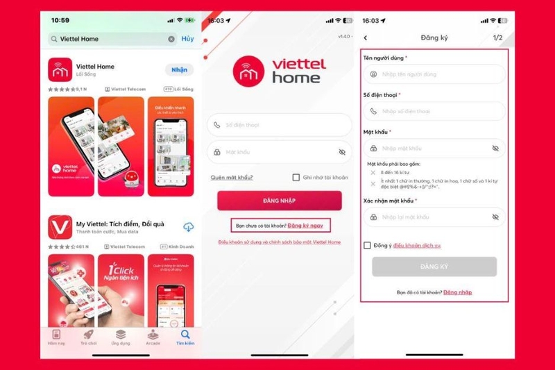 Cách đặt dịch vụ trên app Home Services