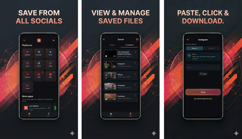 ứng dụng SnapDownloader 2