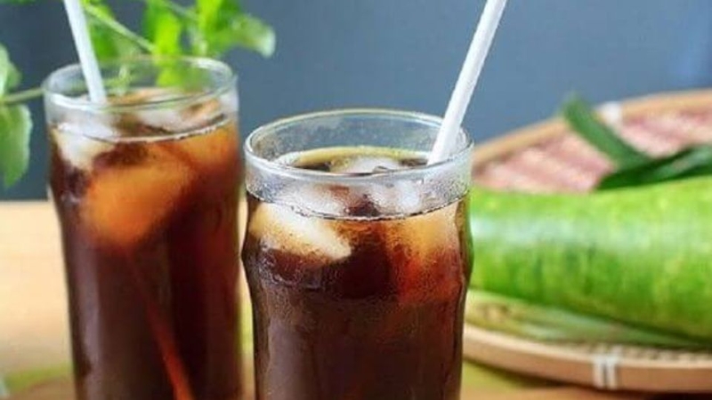 hồng trà bí đao 1