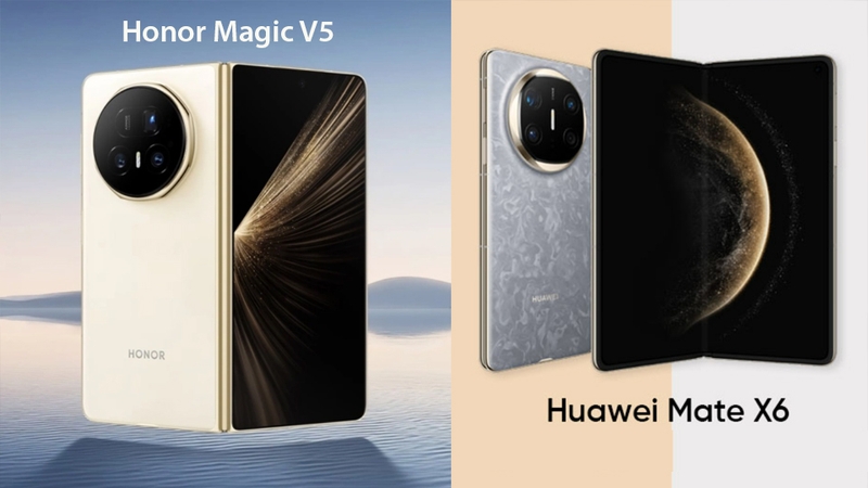 HONOR Magic V5 vs Huawei Mate X6 đều là những mẫu máy đáng mua