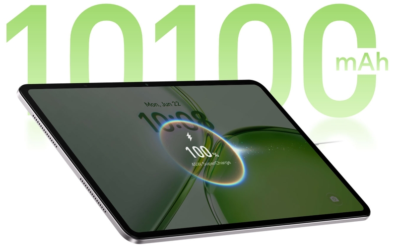 HONOR Pad X9b Max có pin 10.100 mAh, sạc nhanh 45 W.