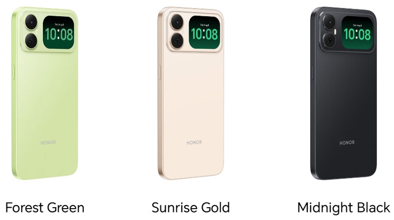 HONOR Play20C có ba màu, phù hợp với nhiều sở thích.