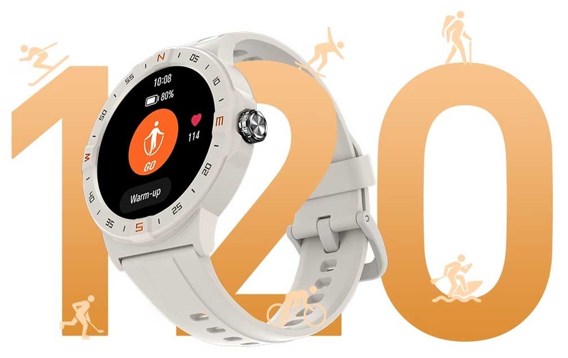 HONOR CHOICE INFOWEAR Watch 2 Epic hỗ trợ hơn 120 chế độ luyện tập, phù hợp với nhiều hình thức vận động.