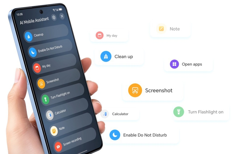 HONOR X8d tiện dụng với AI siêu thông minh