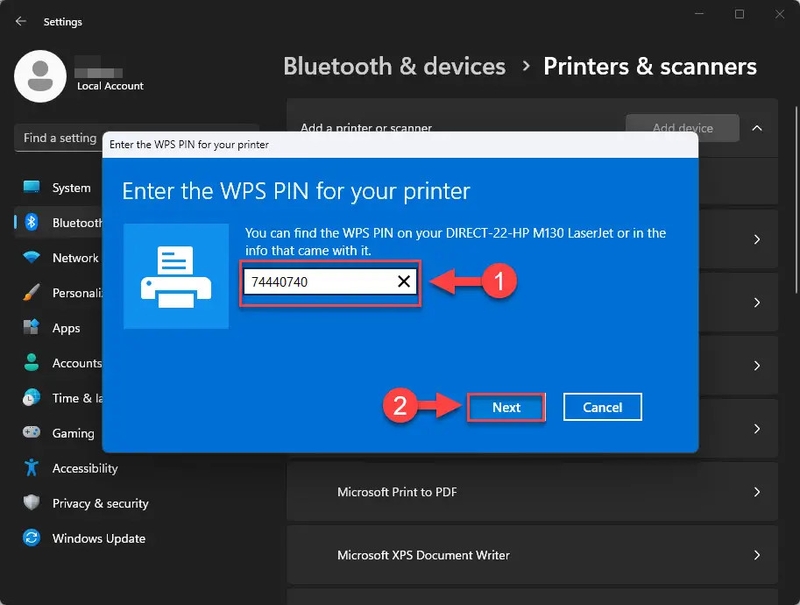 Cách kết nối laptop với máy in Canon ảnh 20