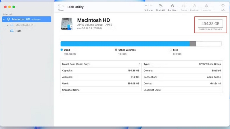 Kiểm tra dung lượng MacBook  - ảnh 4