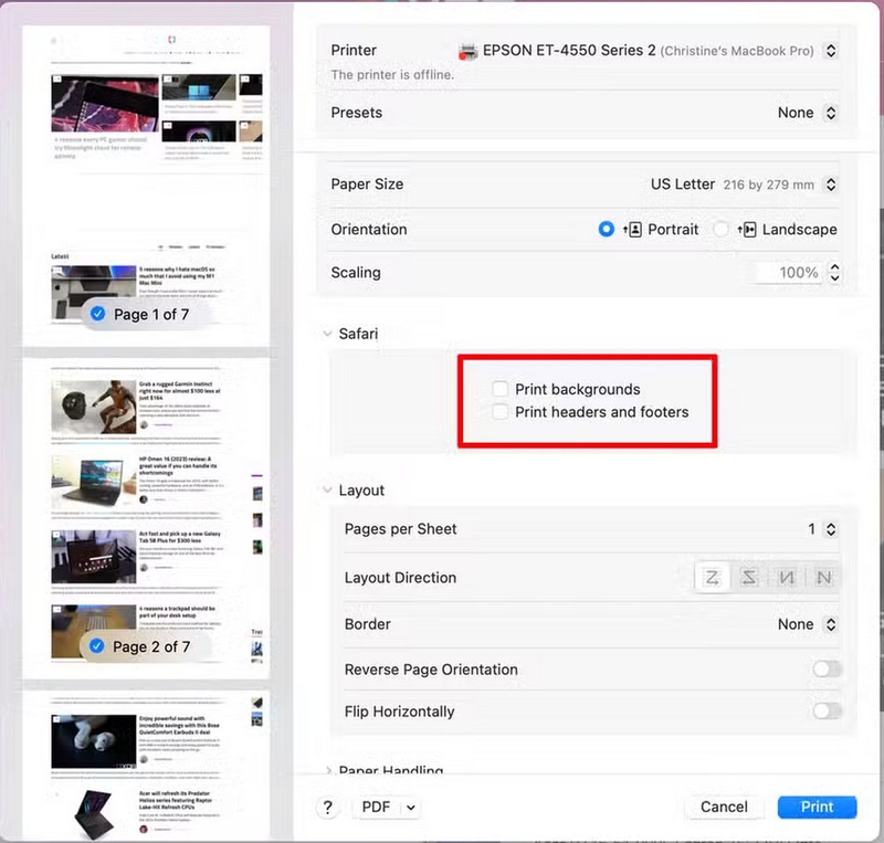Cách in trên MacBook - ảnh 8