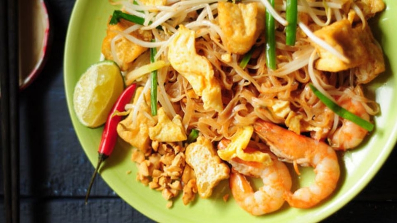 Thành phẩm hủ tiếu xào kiểu Thái (công thức 2)