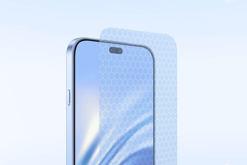 Kính Kunlun trên HUAWEI Enjoy 100 Pro phiên bản 512 GB giúp tăng độ bền và hạn chế hư hại khi va đập.