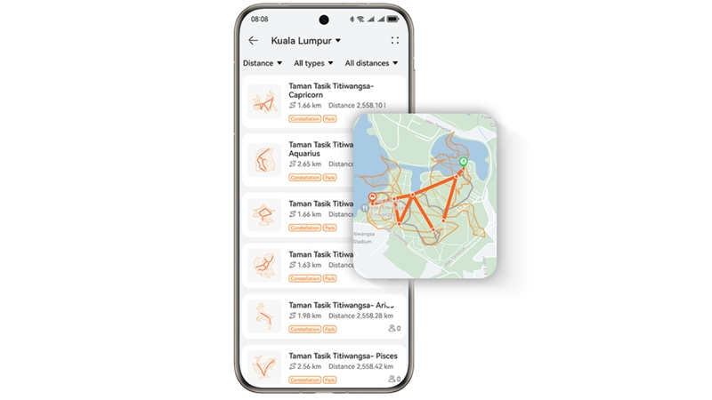 Xem bản đồ di chuyển