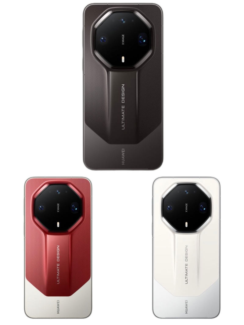 HUAWEI Mate 90 RS Ultimate Design chuyển sang cụm camera bát giác, tạo khác biệt so với bản Pro Max.