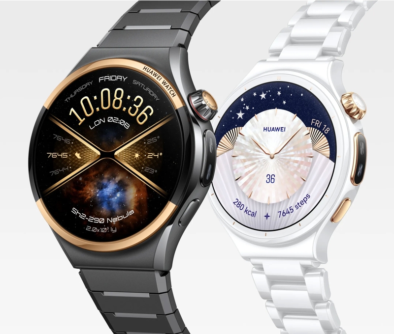 HUAWEI Watch 6 Pro có hai tùy chọn kích thước 43 mm và 46 mm với vật liệu cao cấp.