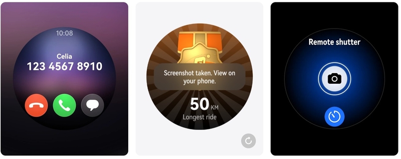 Đồng hồ Huawei Watch GT 6 hỗ trợ nhận và thực hiện cuộc gọi Bluetooth trực tiếp từ cổ tay