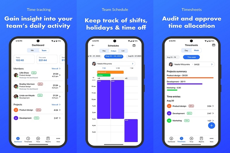 Những tính năng hữu ích mà Hubstaff Time Tracker mang đến