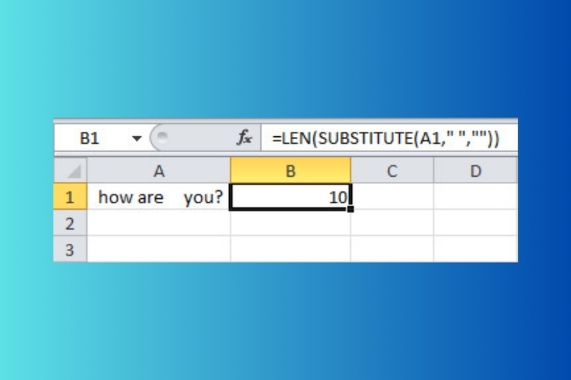 hướng dẫn cách đếm số từ trong ô trên excel hình 4