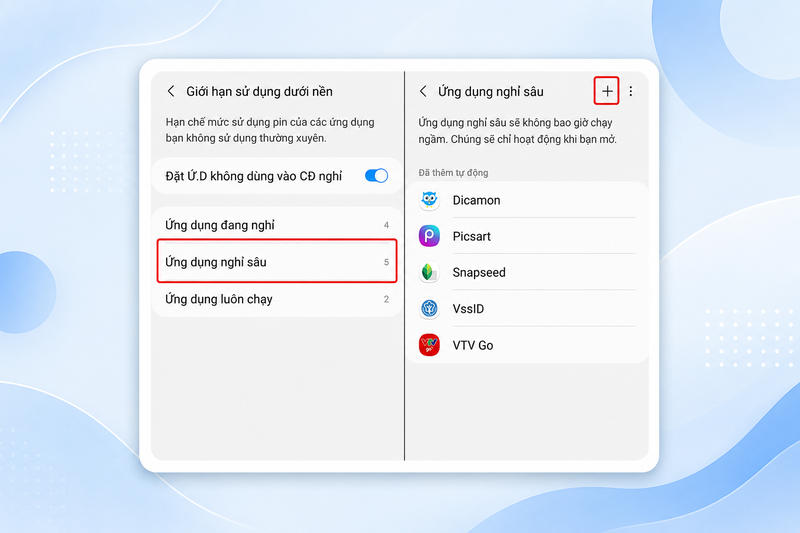 cách tiết kiệm pin cho điện thoại Samsung 5