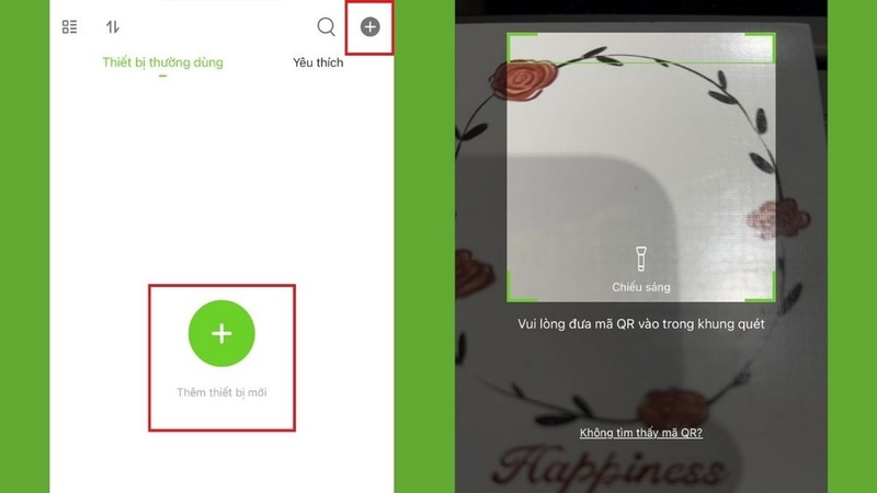 Thêm thiết bị vào ứng dụng EasyLive Plus