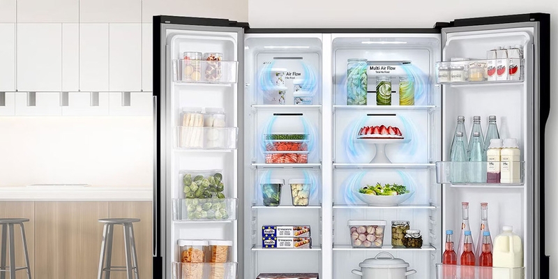 Dung tích tủ lạnh ảnh hưởng đến khả năng lưu trữ thực phẩm