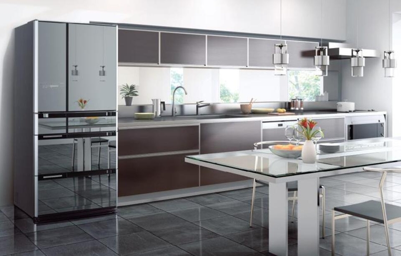 Tủ lạnh hiện đại tích hợp nhiều tiện ích