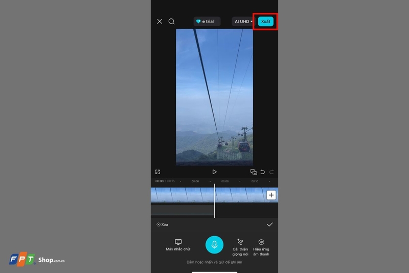Hướng dẫn lồng tiếng vào video CapCut (ảnh 9)