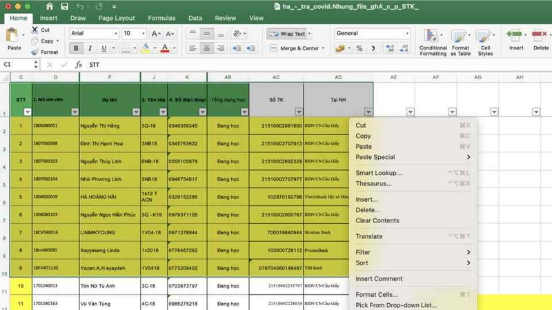 Tác dụng của việc sao chép biểu đồ Excel sang Word