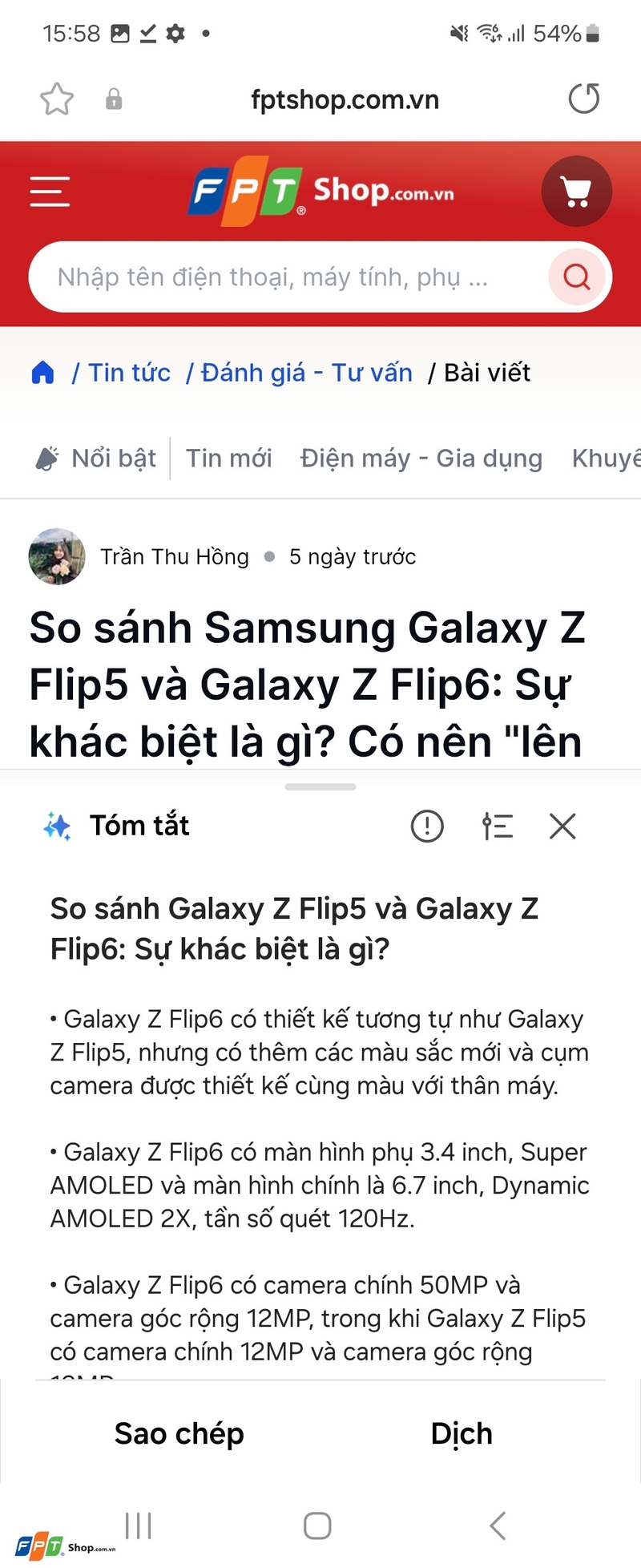Hướng dẫn sử dụng 7 tính năng AI trên Galaxy Z Flip6 (ảnh 15) 