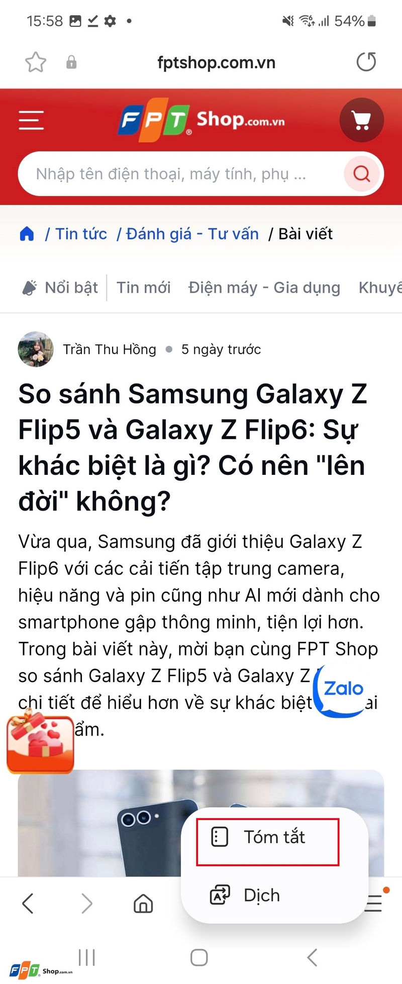 Hướng dẫn sử dụng 7 tính năng AI trên Galaxy Z Flip6 (ảnh 14)