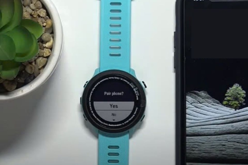 Nhấn chọn “Yes” trên đồng hồ