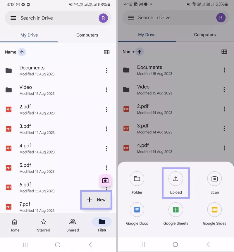 cách sử dụng Google Drive trên Android - Hình 7