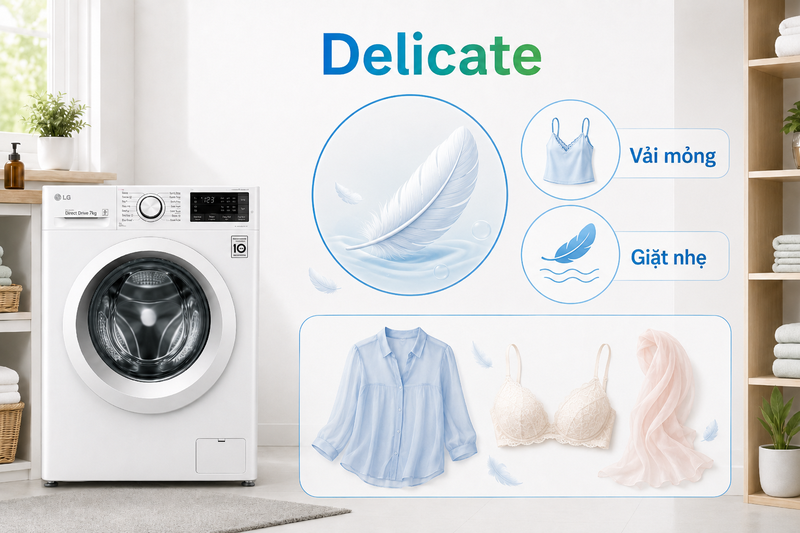 hướng dẫn sử dụng máy giặt lg direct drive 7kg ảnh 14