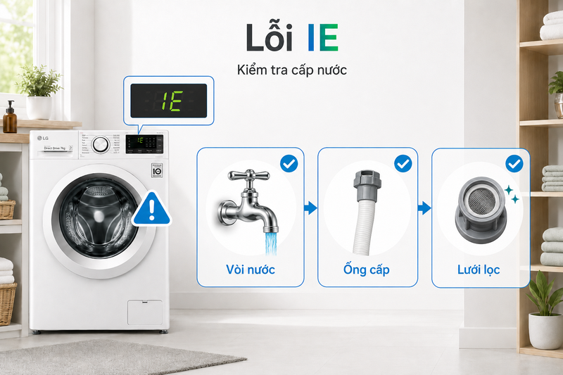 hướng dẫn sử dụng máy giặt lg direct drive 7kg ảnh 15